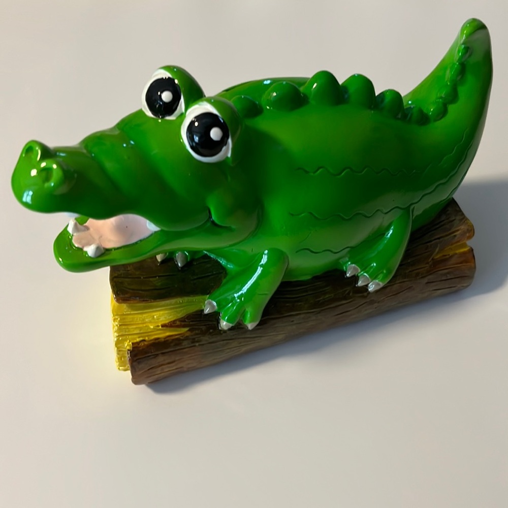 Adorable Alligator Piggy Bank